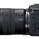 Along with a USB-C port for charging and data transfer, the EOS R5 also includes dedicated mic and headphone jacks for video.